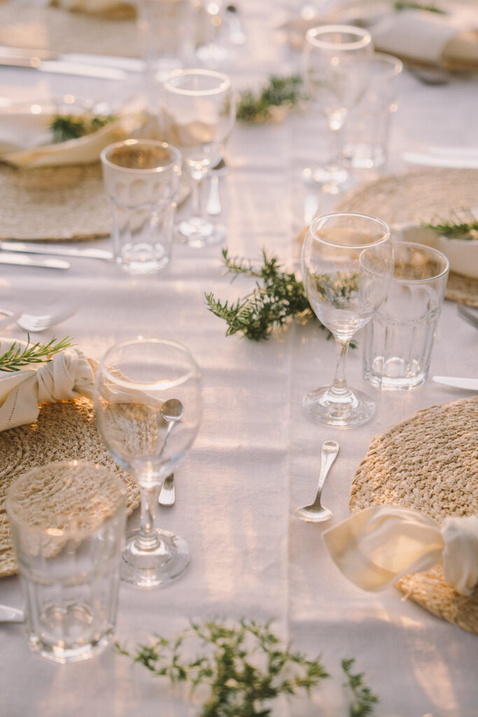 Symbolic wedding at Marnei Mare in Samos Island