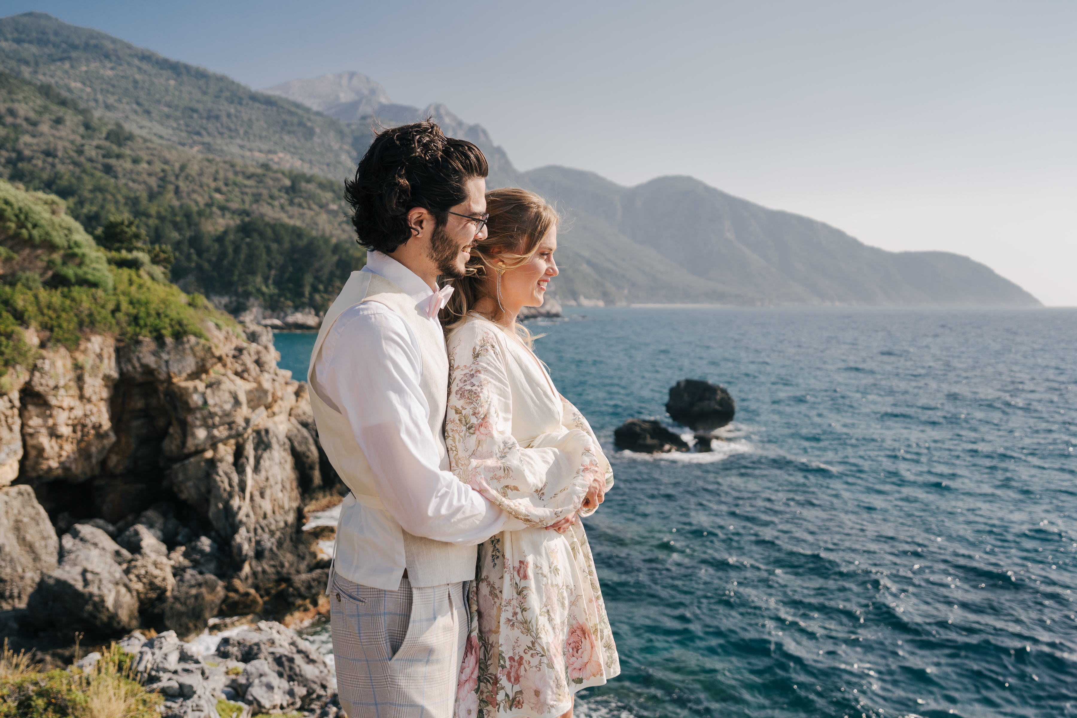 Samos wedding photographed by best Greek wedding photographer